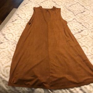 Ing brand dress;  tan; Size M